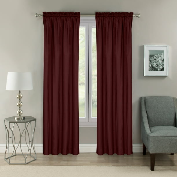 eclipse samara blackout energy efficient thermal curtain panel walmart com curtains pencil pleat