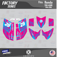 thumbnail image 2 of Kalair GFX Graphics Kit for Honda TRX450R (2004-2005) Factory Series, 2 of 4