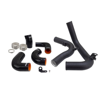 Mishimoto Intercooler Pipe Kit compatible with Volkswagen GTI MK8 (MQB) 2022+ Wrinkle Black