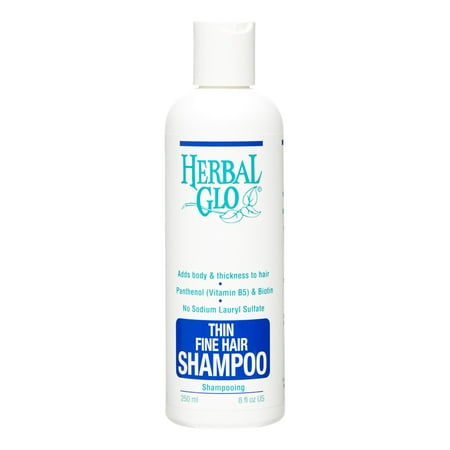 Herbal Glo Thin & Fine Hair Shampoo, 8.5 Oz (Best Shampoo For Oily Thin Hair)