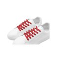 thumbnail image 4 of INSPIRE CHIC Unisex Waxed Cotton Athletic Shoelaces Flat Shoe Laces for Sneakers 1 Pair Red 80cm/31.5", 4 of 5