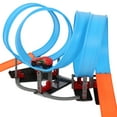 thumbnail image 5 of 68PCS Catapult Race Car Track Set Construction Toy Kit for High Speed RC Toy Car Kids Gift, 5 of 5