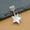 6mm, variant on 925 Sterling Silver Star CZ Crystal Belly Bar Piercing Button Navel Ring A1566-6mm
