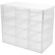 thumbnail image 1 of Caja de almacenamiento organizadora de escritorio de rejilla múltiple con caja de almacenamiento de cosméticos con soporte de cajones extraíbles, 1 of 5