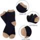 thumbnail image 3 of Calcetines mullidos para mujer - Calcetines térmicos cómodos Calcetines cálidos - Calcetines suaves y peludos con estampado de leopardo - Calcetines gruesos para el invierno, 3 of 5