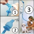 Rinseroo Slipon, Handheld Showerhead Attachment Hose for Sink and Shower. No Installation