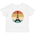 thumbnail image 3 of Inktastic Paris Eiffel Tower Retro Sunset Boys or Girls Baby T-Shirt, 3 of 5