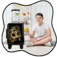 thumbnail image 5 of Kids Luggage Sets 3 Piece Small Suitcases with Wheels for Boys Rolling Suitcase with Travel Pillow Duffle Bag Soccer, 5 of 8