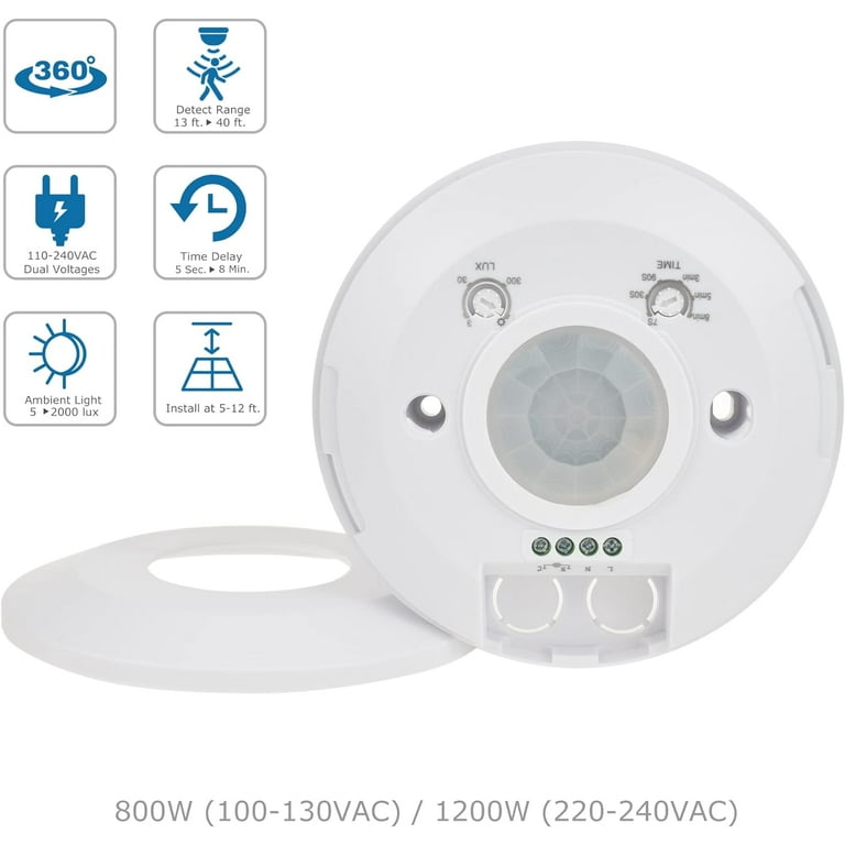 LED Sensor Red Eye 4 motion (Bewegung) 240V AC, 100-240V AC 50