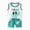 Z04_Light Green, variant on kaprioy Toddler Baby Boys Summer Outfits Short Sleeve Cartoon Print T-Shirt Tops & Shorts Sets 2Pcs Cute Baby Boys Cotton Summer Clothes For 1t 2t 3t 4t 5t 6t Baby Boys' Clothing Sets