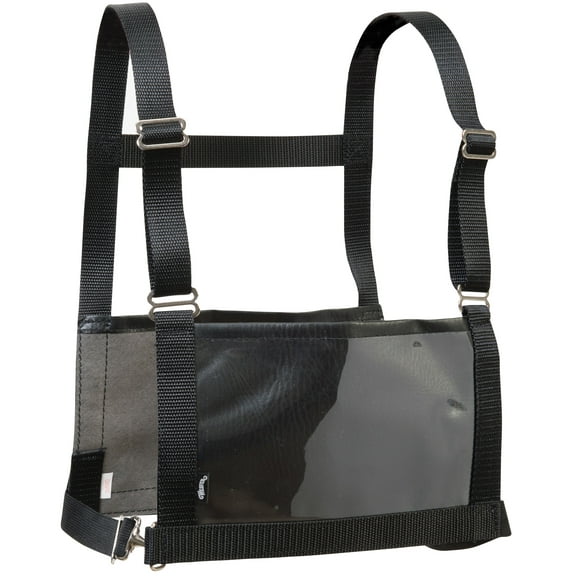 Weaver Leather Livestock Exhibitor Number Harness , Black , Small/Medium