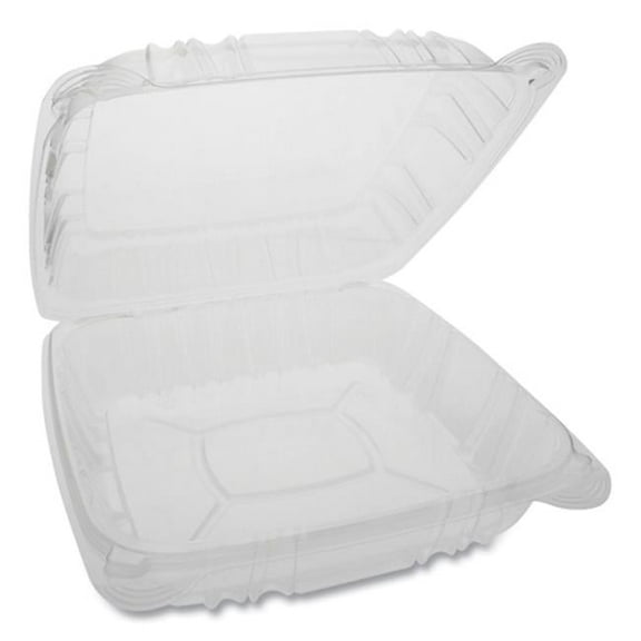 Sensation SmartLock Hinged Lid Containers - 1 Compartment - Clear