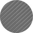 thumbnail image 1 of Ahgly Company Indoor Square Patterned Gunmetal Gray Area Rugs, 3' Square, 1 of 6