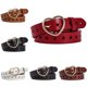 thumbnail image 3 of Cinturones de hebilla de pasador de corazón hueco para mujer Cintura ajustable de cuero sólido FleinngHoz JD710495525, 3 of 7