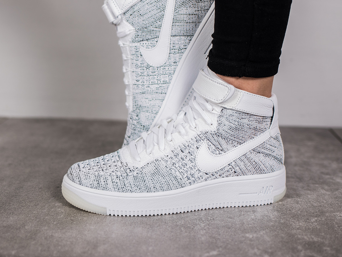 Nike Nike Air Force 1 Ultra Flyknit Mid Women s Running Training 