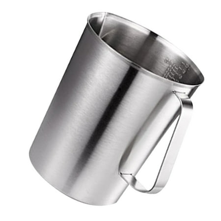 

Guangcailun 304 Thick Stainless Steel Measuring Cup Scale Milk Tea Mug Kitchen Baking Measurement Tools