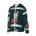 thumbnail image 2 of Kll Astronaut Traveler With Suitcase Print Men'S Women’s Upf 50+ Sun Protection Outdoor Hoodie Jacket Long Sleeve Fishing Hiking Performance Shirt- Large, 2 of 8