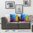 thumbnail image 3 of Acheng Paint Splatter Backdrop Throw Pillow Decorative Pillows Elegant and Soft Corduroy Pillow Covers for Couch, Bed, Sofa ,Set of 2 White, 3 of 6