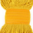 thumbnail image 3 of Bonison Commercial Use Wringer Style Replacement Mop Head For Clamp Mop With Looped Ends And Yarn Tailband, Heavy Duty And Long Lasting. (1, Yellow), 3 of 8