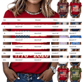 thumbnail image 3 of NMMUED 250 Anniversary USA Shirt Women 4th of July Shirts American Flag Tshirt Patriotic Tee Independence Day Top Black S, 3 of 6