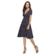 thumbnail image 4 of Vestido de verano para mujer Vestido de playa de gasa de primavera y verano Vestido estampado de manga corta con cuello en V Vestido bohemio brillar Electrónica, 4 of 4