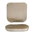 thumbnail image 1 of Removable Stretchable Slipcover Office Computer Chair Covers Khaki, 1 of 5