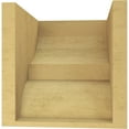 thumbnail image 4 of 9"W x 9"D x 9"H Wide Ridgewood Rough Cedar Woodgrain TimberThane Corbel, Primed Tan, 4 of 6