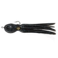 thumbnail image 3 of Falda de calamar suave para pesca de arrastre, cebo de 4 pulgadas con anzuelos, aparejos de pesca realistas Negro, 3 of 8