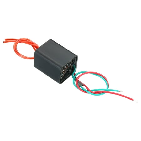 Uxcell High Voltage Generator, DC 3-6V 20KV Boosting Step-up Power Supply Module Arc Voltage Transformer, Black