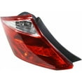 thumbnail image 5 of For Honda Accord 2008 2009 2010 Tail Light Assembly Driver Side | With Bulbs | Clear and Red Lens | Direct Fit | Coupe | Replacement For HO2800171 | 33550TE0A01, 5 of 5