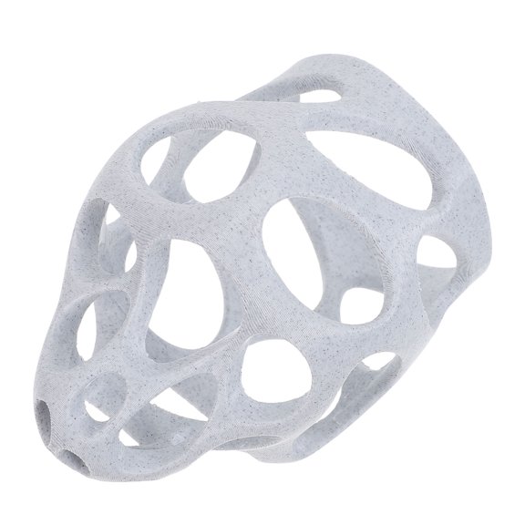 OULII White Plastic Aquarium Fish Cave with Multiple Entrances, Shrimp Hideout for Breeding and Decoration
