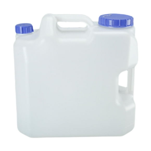 Contenedor de agua con asa de transporte, bidón reutilizable, dispensador de bebidas, portador de almacenamiento de agua para acampar, mochileros, RV 20 litros