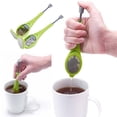 thumbnail image 2 of Tea Tool Total Tea Infuser Colador Bolsas/Prensa Más Empinada De Hojas Sueltas Eigraketly HA020718-00, 2 of 7
