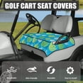 thumbnail image 3 of Whosucclay Golf Ball Pattern Thick Golf Cart Seat Cover, with Storage Pockets Soft Golf Cart Covers Seat Cover for EZGO Club Car Yamaha, 52.36" x 32.28", 3 of 7