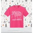 thumbnail image 2 of Shop4Ever Autism Awareness Elephant  Toddler's Cotton T-Shirt 3T Hot Pink, 2 of 6