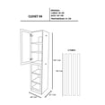 thumbnail image 5 of Closet Ropero DECOMOBIL Con Espejo Moderno Minimalista MILDRED, 5 of 5