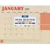 TF Publishing 2018 Colorful Kraft Desk Pad Calendar