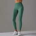thumbnail image 2 of Mallas deportivas transpirables para mujer, Leggings de cintura alta para Yoga, correr y ciclismo, ropa de gimnasio para entrenamiento de verano, 2 of 5