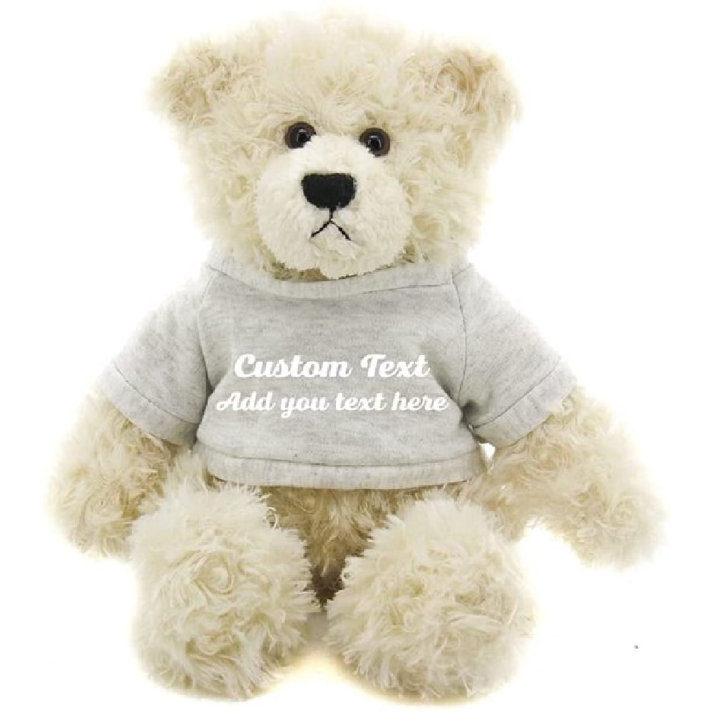 Made by Aliens Teddy Bear, Plush Stuffed Animal Toy Gift 12