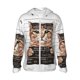 thumbnail image 1 of Balery Cat Holding Mugshot Sign Sudadera ligera de manga larga con capucha y protección solar UPF 50+ para hombre y mujer, ideal para pesca y running-Medium, 1 of 7