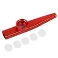 thumbnail image 1 of Juguetes Musicales Kazoo Sunnimix Aleación de Aluminio Rojo, 1 of 8