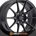 thumbnail image 4 of 17x9 Advanti Racing 79B Storm S1 Matte Black Wheel 5x4.5 (35mm), 4 of 5