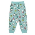 thumbnail image 3 of Hello Kitty My Melody Keroppi Kuromi Fleece Pullover Sweatshirt and Jogger Pants Outfit Set Toddler to Big Kid, 3 of 5
