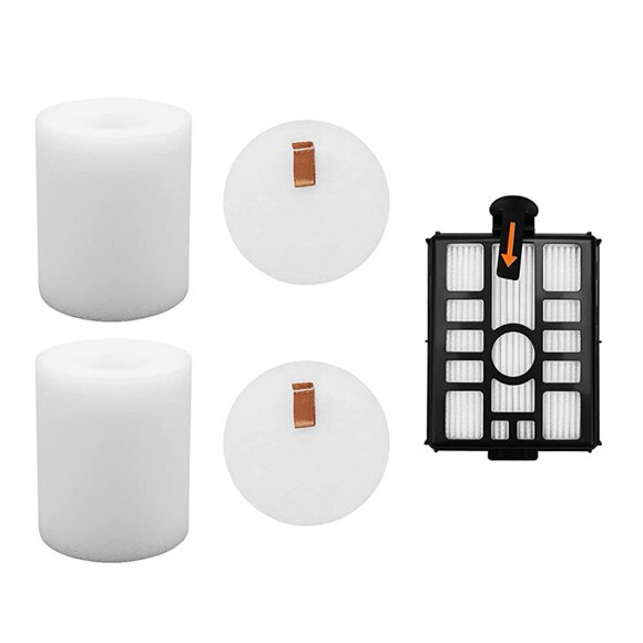 Lefu WS642AE Filter Foam Kit for Shark Wandvac Ultra-Lightweight Powerful