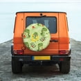 thumbnail image 6 of Naloa Cute Dinosaurs Cartoon PVC Leather Spare Tire Wheel Cover for Car Truck SUV Camper Trailer Universal Fit many size17 inch, 6 of 6