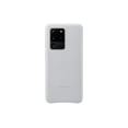 thumbnail image 1 of Funda trasera de piel para Samsung Galaxy S20 Ultra, color plateado, 1 of 3