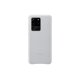 thumbnail image 1 of Funda trasera de piel para Samsung Galaxy S20 Ultra, color plateado, 1 of 3