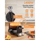 thumbnail image 2 of Máquina para hacer tortillas y gofres 2 en 1 FOHERE 1400 W negro oscuro, 2 of 9