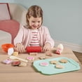 thumbnail image 3 of Battat Bake & Play Cookie Set Wooden Baking Pretend Play Toy for Ages 3 Years +, 3 of 9