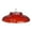 Red, variant on YWMJZEU Bird Feeder Protective Bird Feeding Shelter Clear Rainproof Protector Baffle for Red